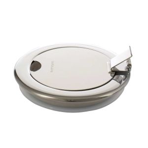 Edelstahldeckel klappbar für WECK RR100 Gläser Happytappi