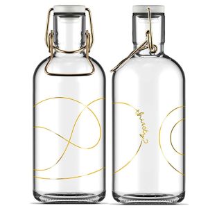 fill-me Trinkflasche THIRSTY GOLD 1L