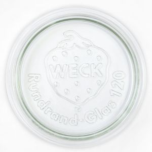 WECK Glasdeckel Rundrand 120