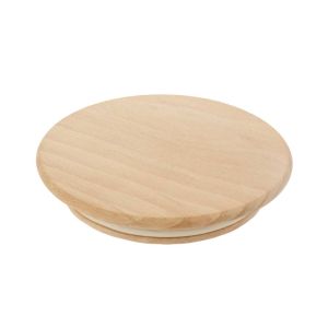 Holzdeckel für alle WECK RR80 Rundrand Gläser