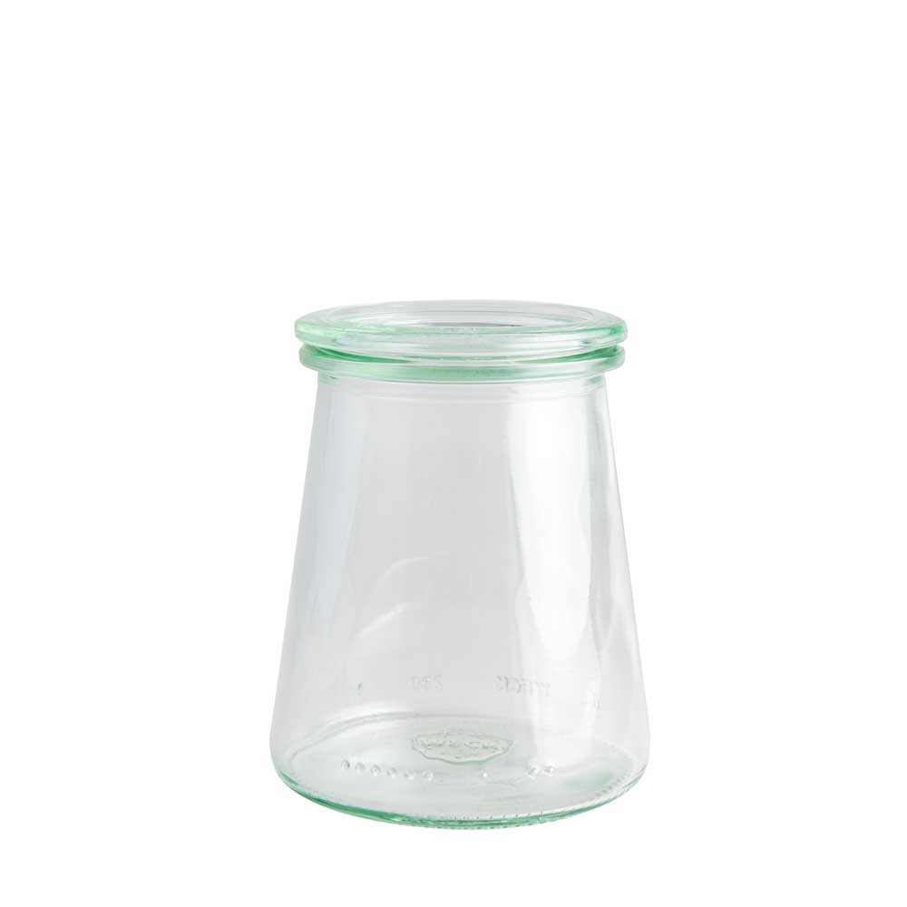 WECK Trapez-Glas 280 ml (Pack à 6 Stk.)