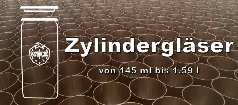WECK Zylindergläser
